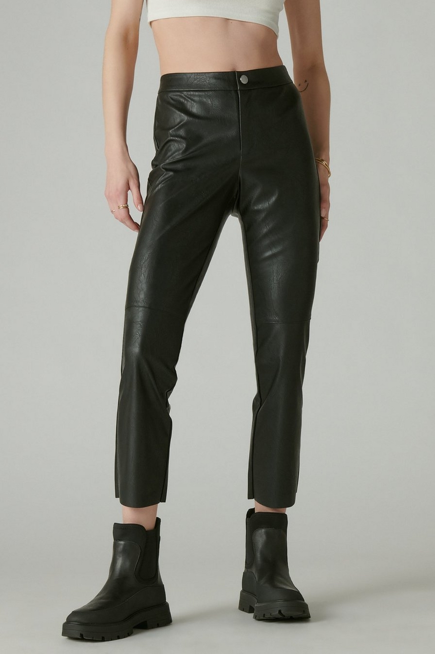 FAUX LEATHER PANT, image 3