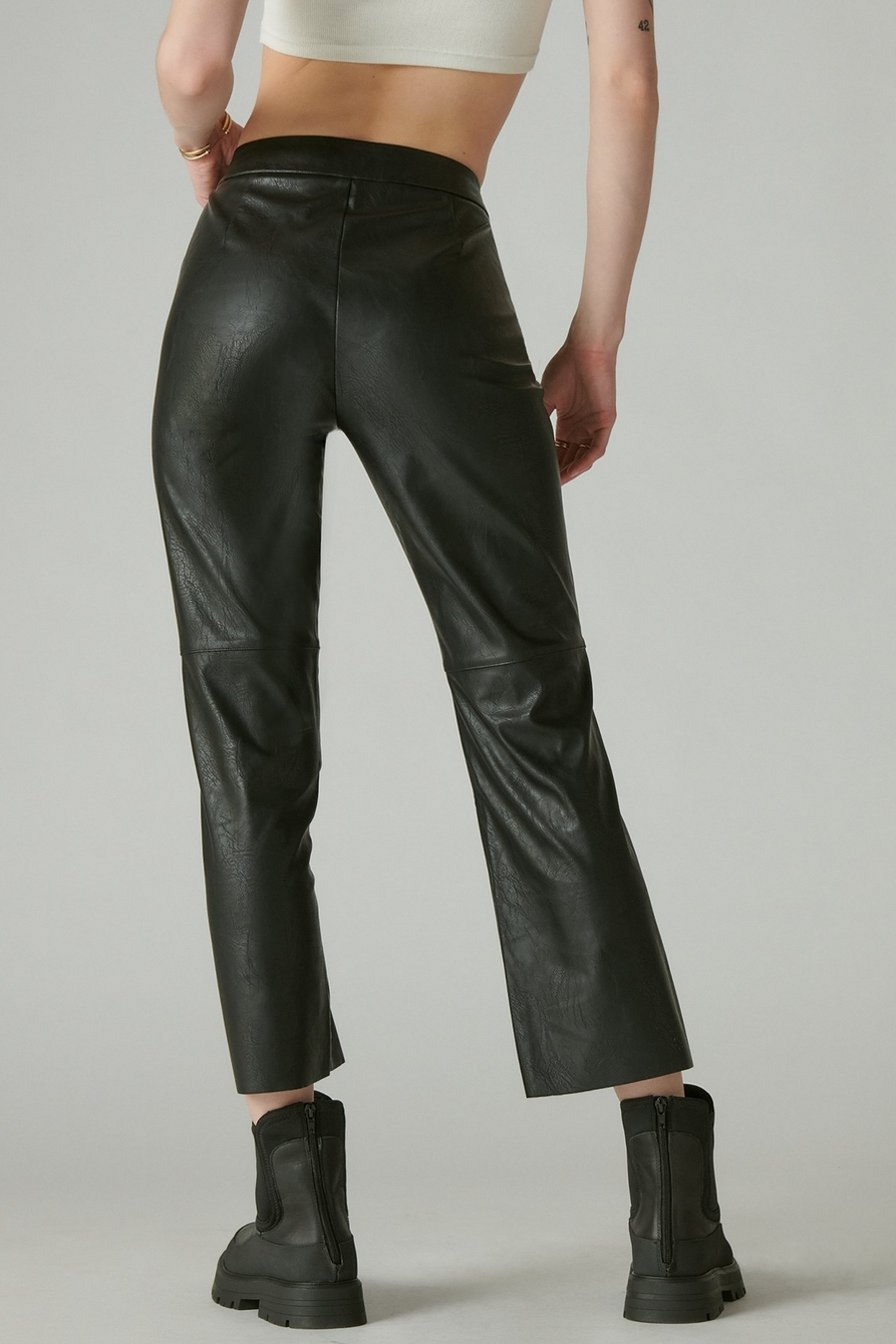 FAUX LEATHER PANT, image 4