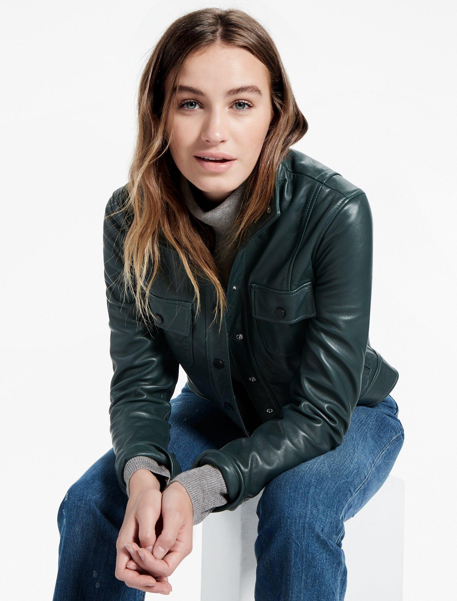 DISTRICT LEATHER JACKET | Lucky Brand