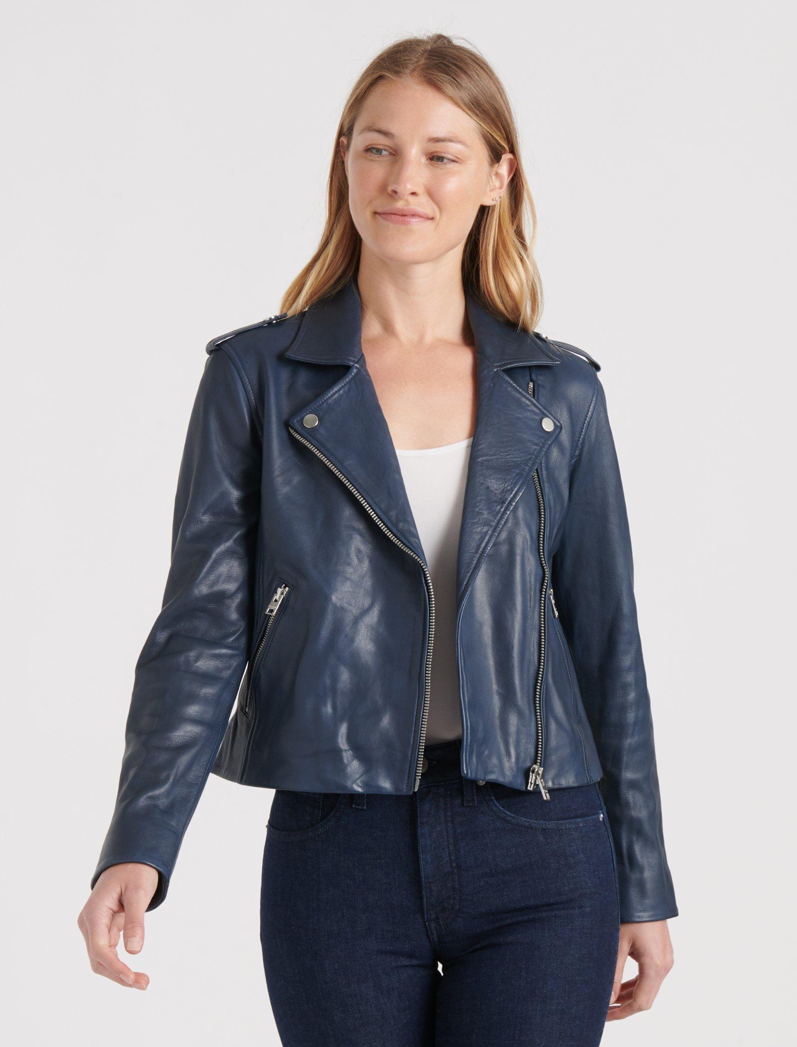 Leather Moto Jacket | Lucky Brand
