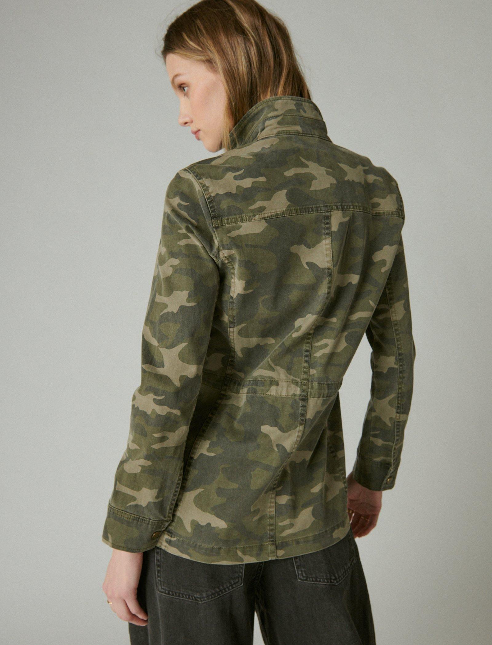 Buy CAMO PRINTED UTILITY JACKET for USD 74.99