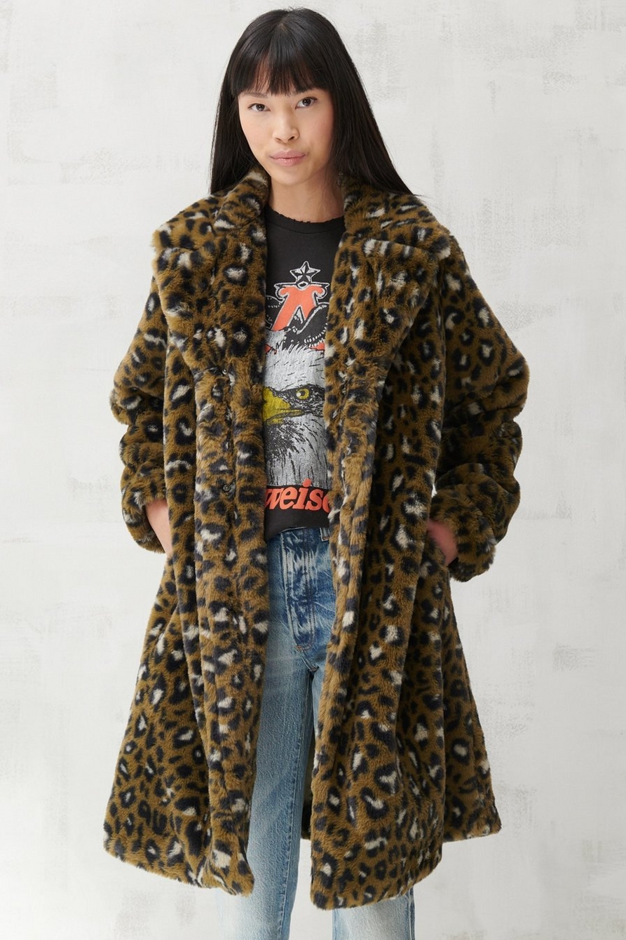 Faux Fur Jacket, Lucky Brand