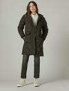 LONG LINE QUILTED PUFFER COAT, image 2