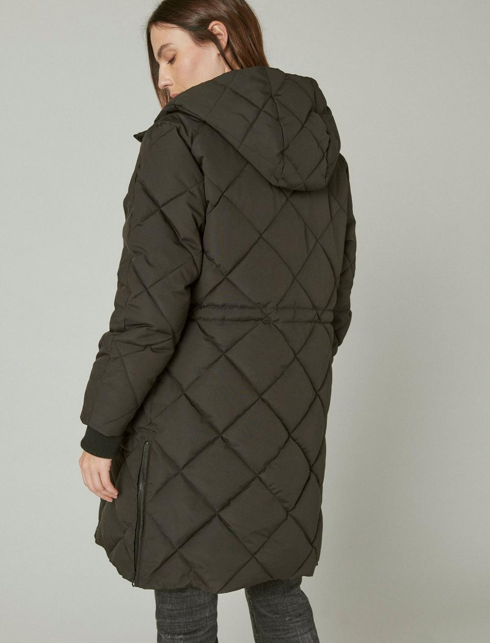 LONG LINE QUILTED PUFFER COAT, image 4