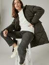 LONG LINE QUILTED PUFFER COAT, image 6