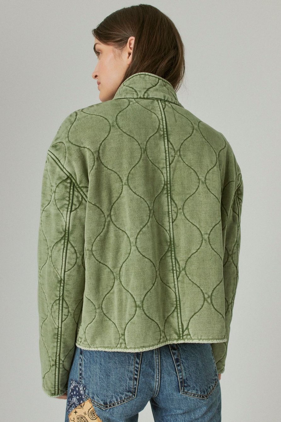 WASHED QUILTED JACKET, image 3