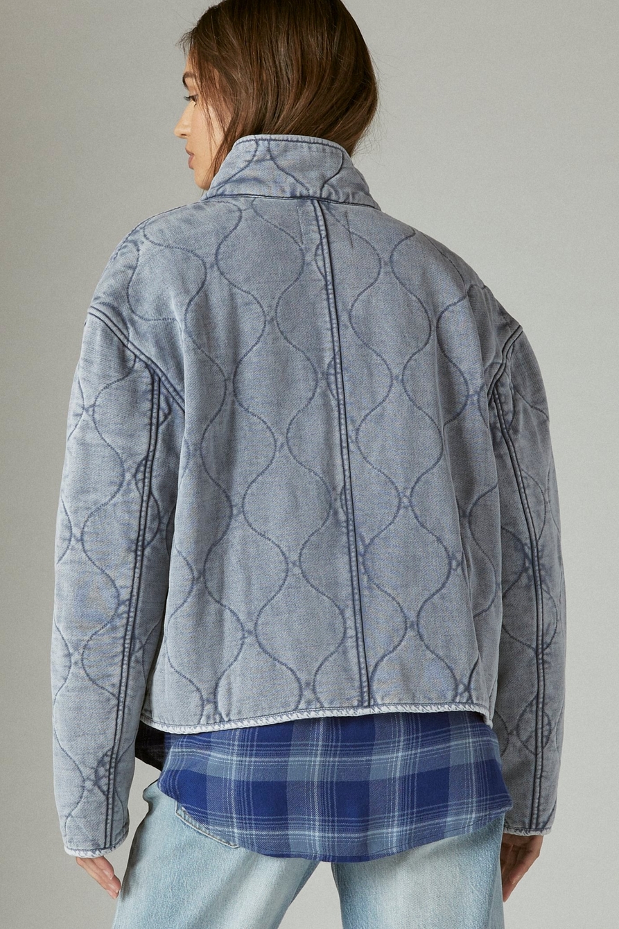 WASHED QUILTED JACKET, image 4