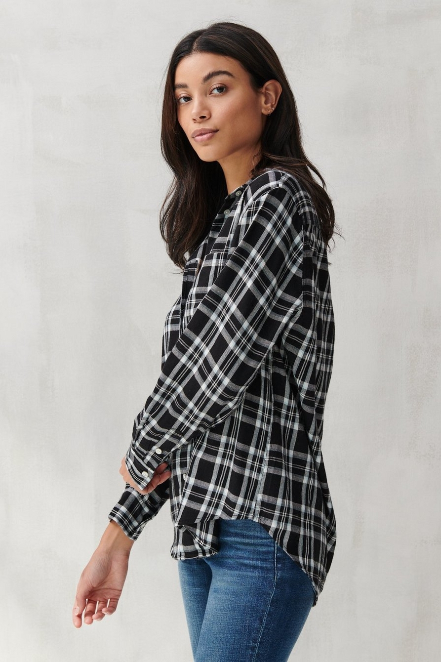 RELAXED FLANNEL SHIRT
