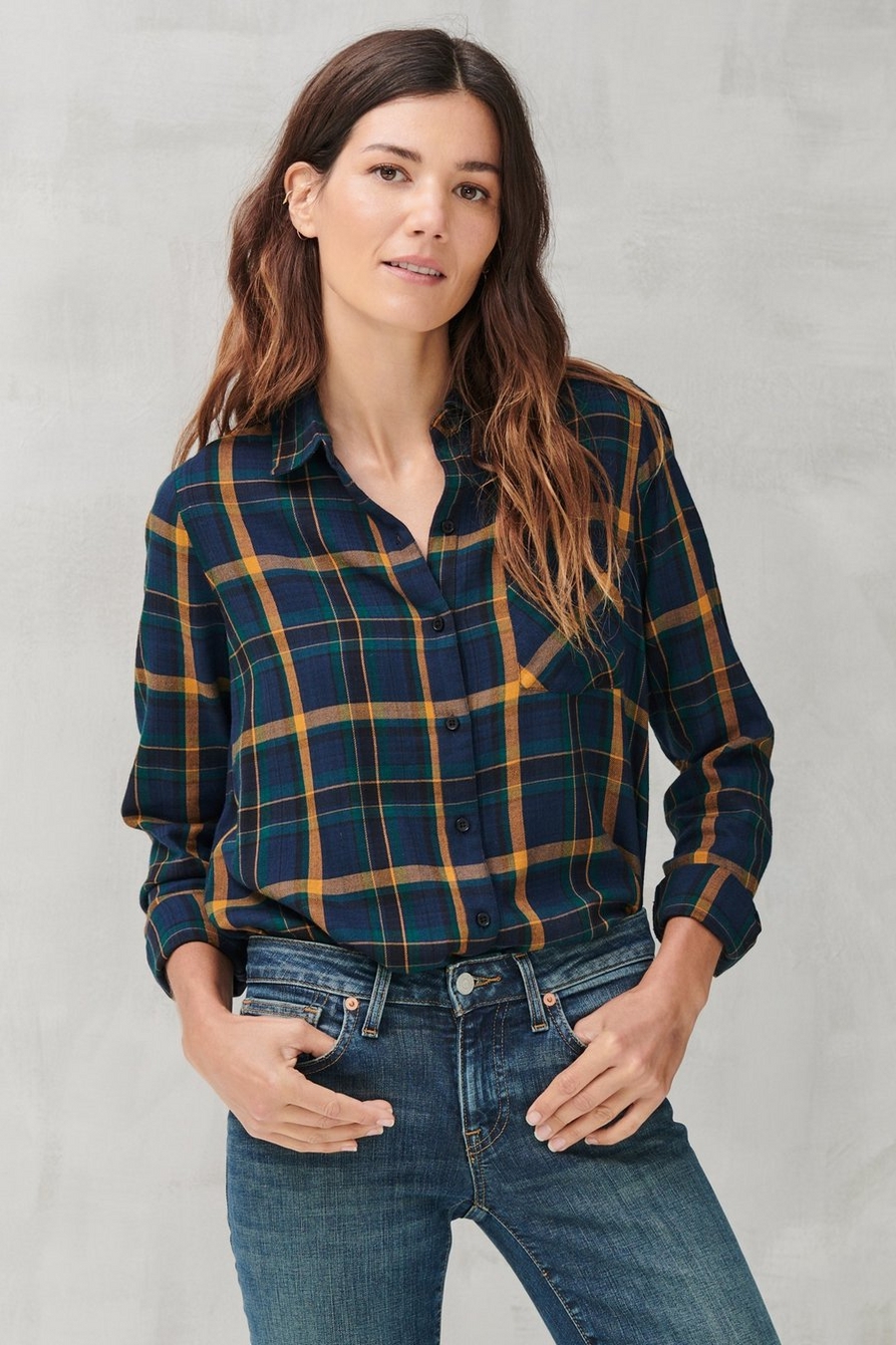 Lucky Brand Bungalow Flannel Shirt, $39, .com