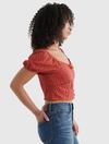 LACE SWEETHEART CROP TOP, image 3