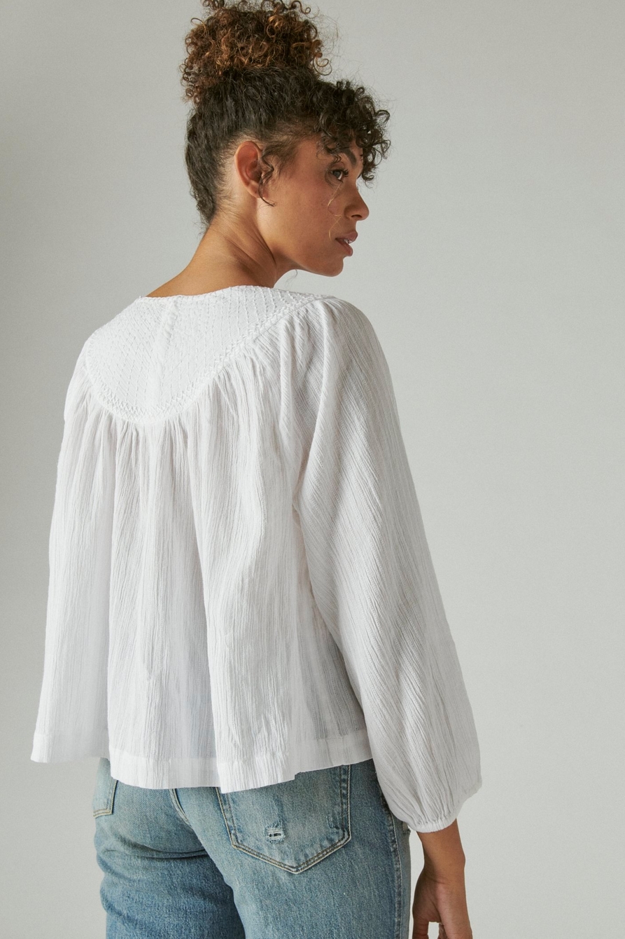 EMBROIDERED PEASANT BLOUSE, image 4