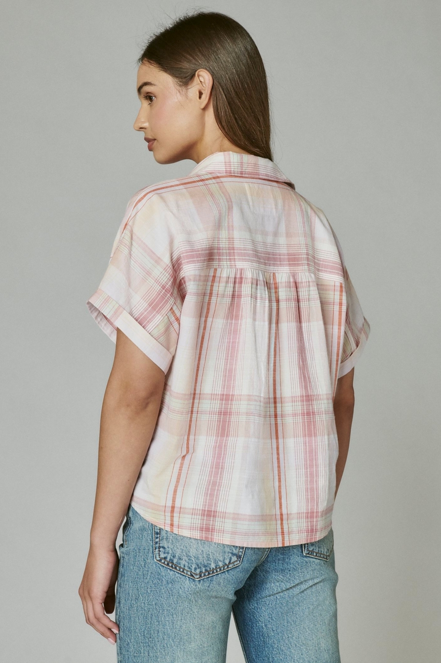RELAXED PLAID SHIRT, image 4