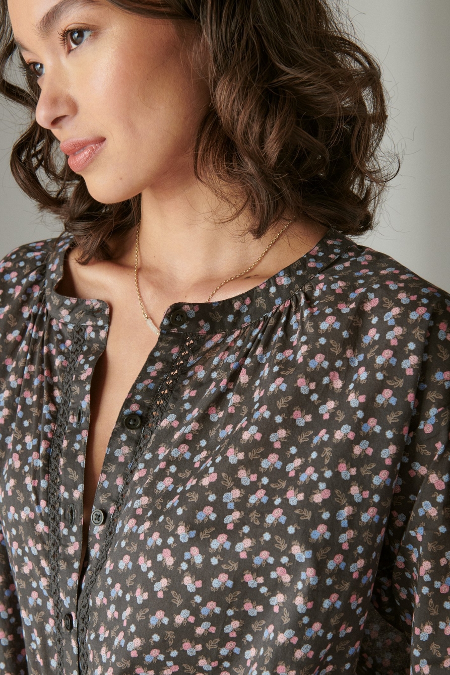 RELAXED BUTTON THROUGH BLOUSE, image 4