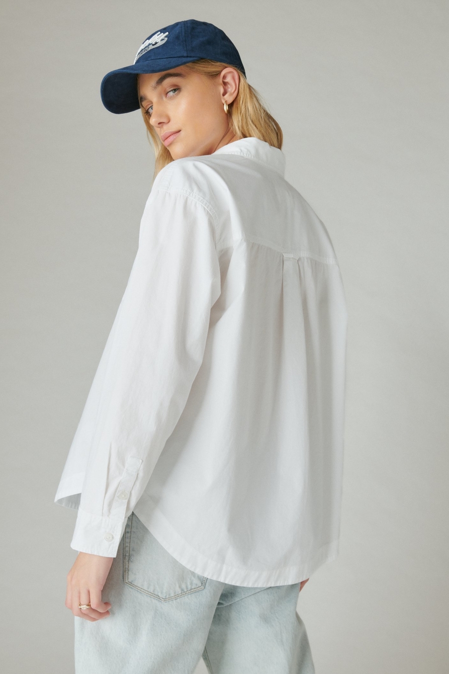 THE OVERSIZED POPLIN BUTTON DOWN, image 3