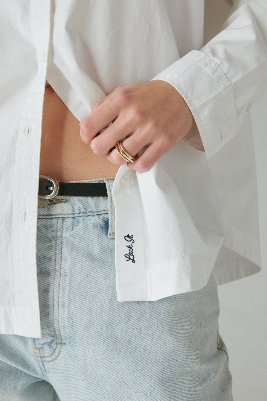 THE OVERSIZED POPLIN BUTTON DOWN, image 4