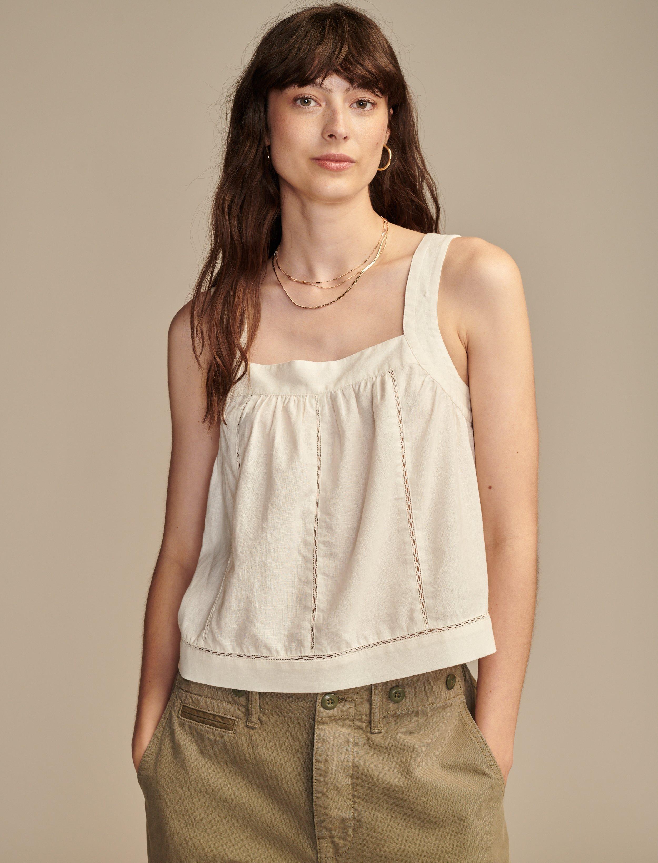 HEMP LACE CAMI TOP