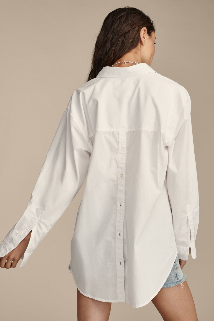 OVERSIZED BUTTON BACK TOP, image 2