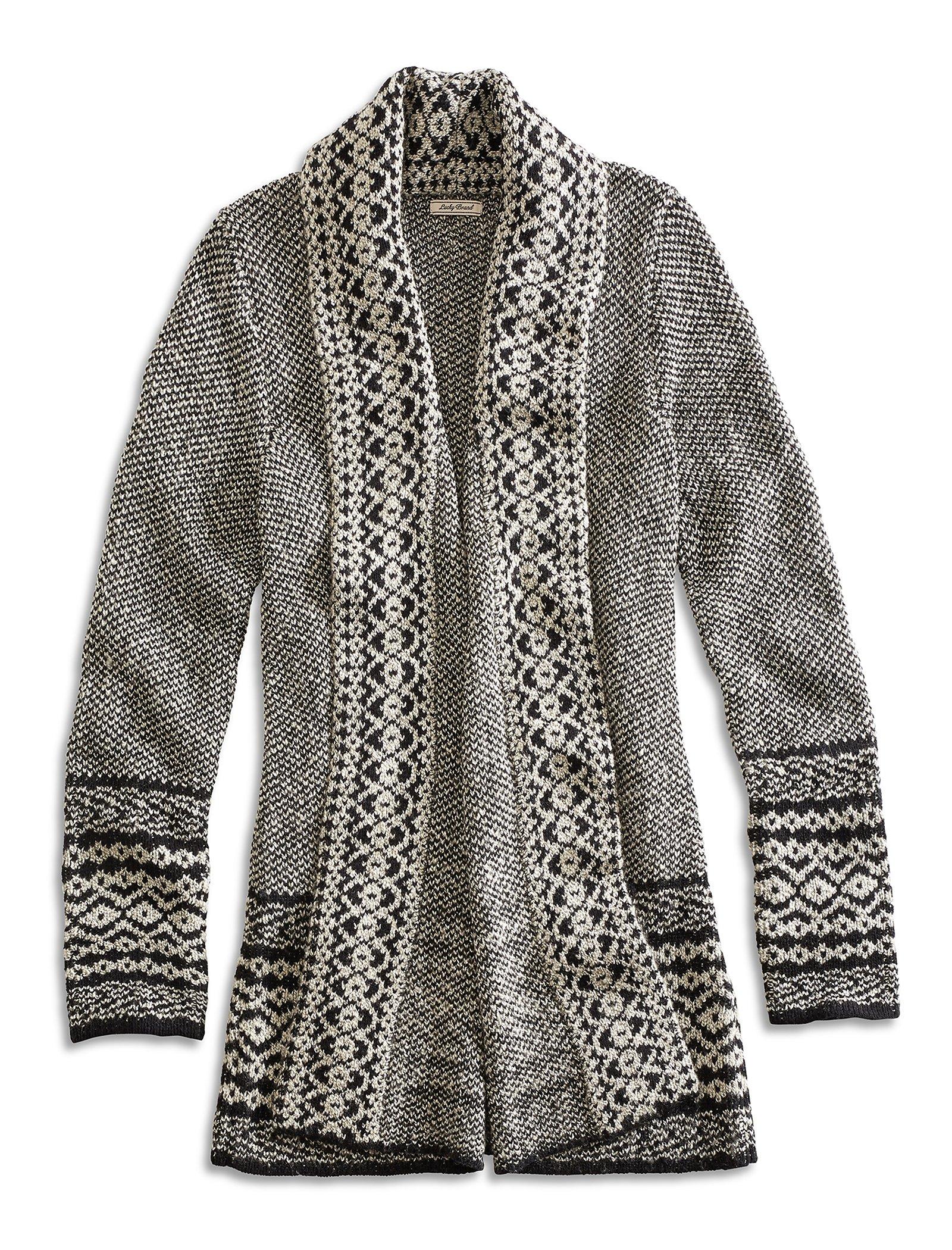 Lucky brand 2025 border cardigan