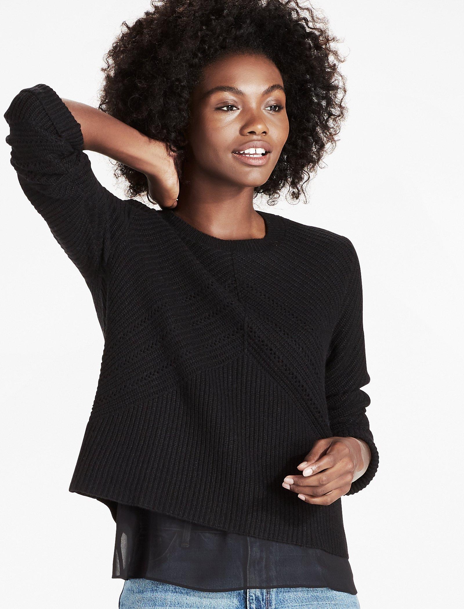 Lucky Brand Womens Nico Pullover Sweater : : Clothing, Shoes &  Accessories