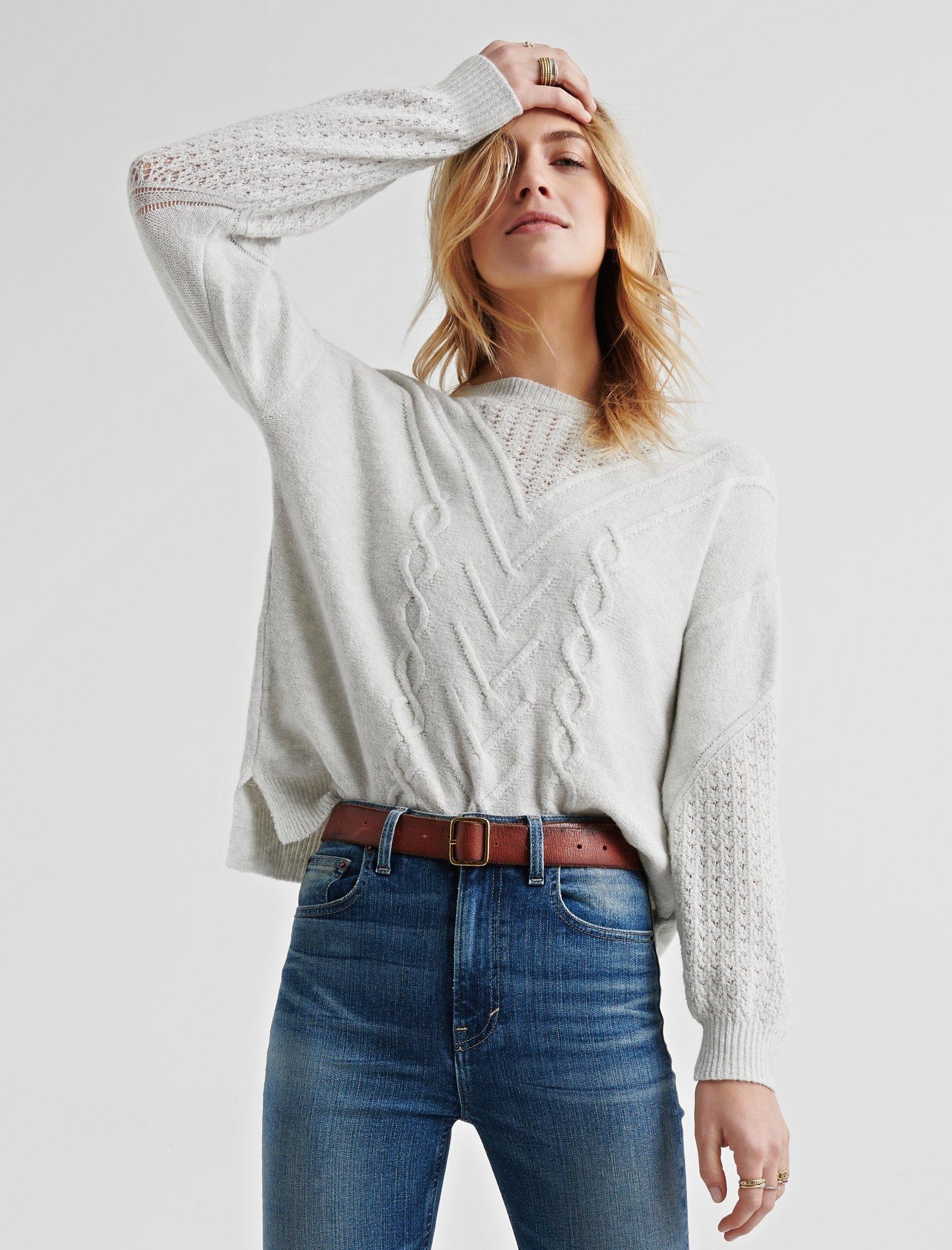 CABLE KNIT SWEATER Lucky Brand