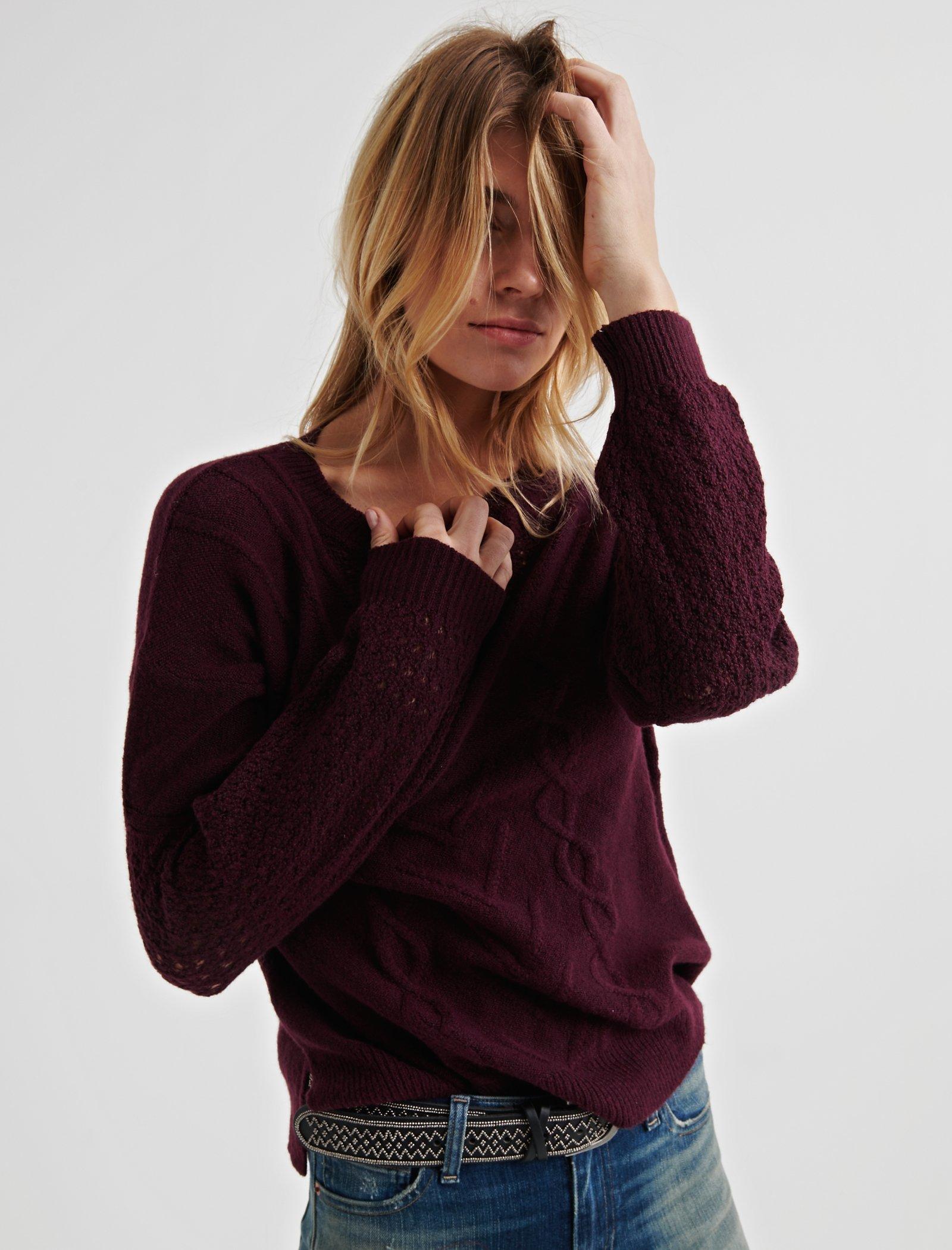 CABLE KNIT SWEATER Lucky Brand