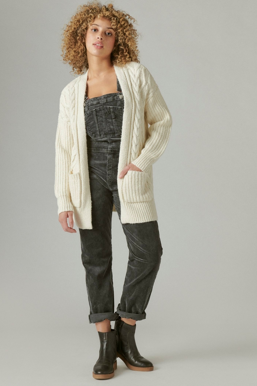 CABLE OPEN CARDIGAN, image 2