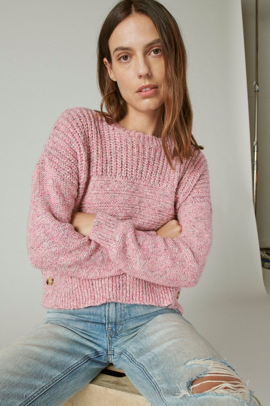 BUTTON SIDE PULLOVER, image 6