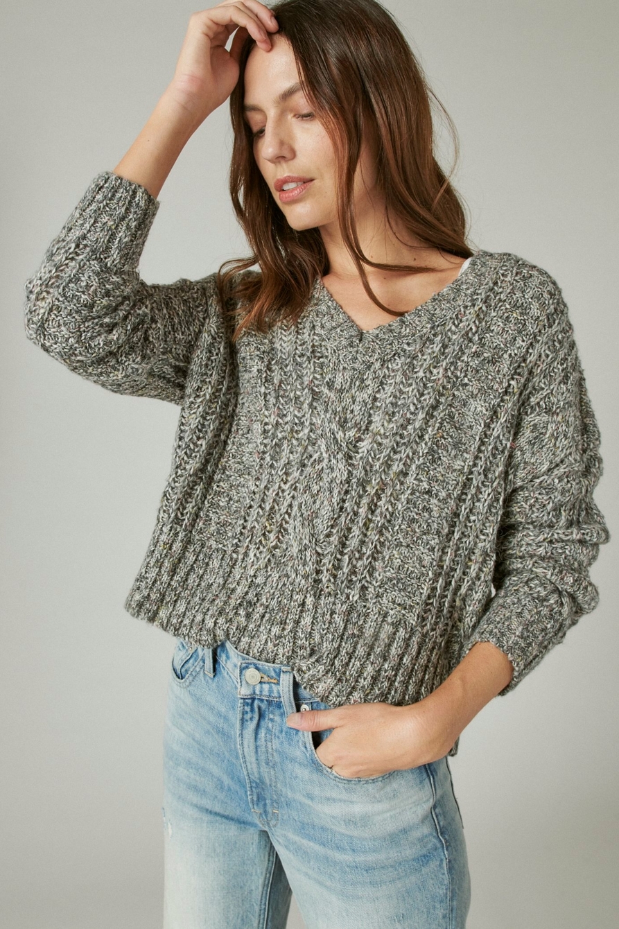 Lucky Brand V-Neck Sweater