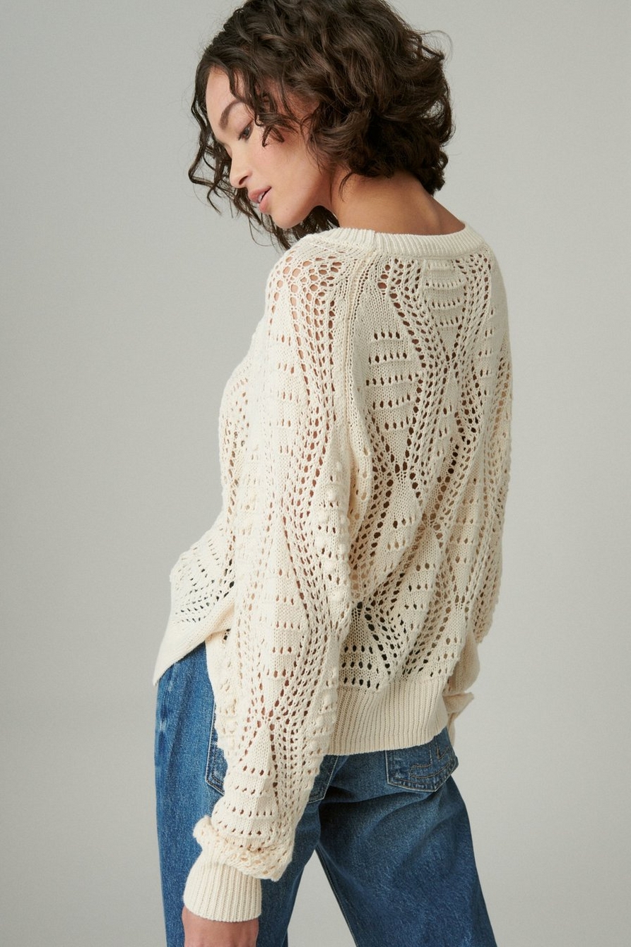 OPEN STITCH PULLOVER SWEATER | Lucky Brand