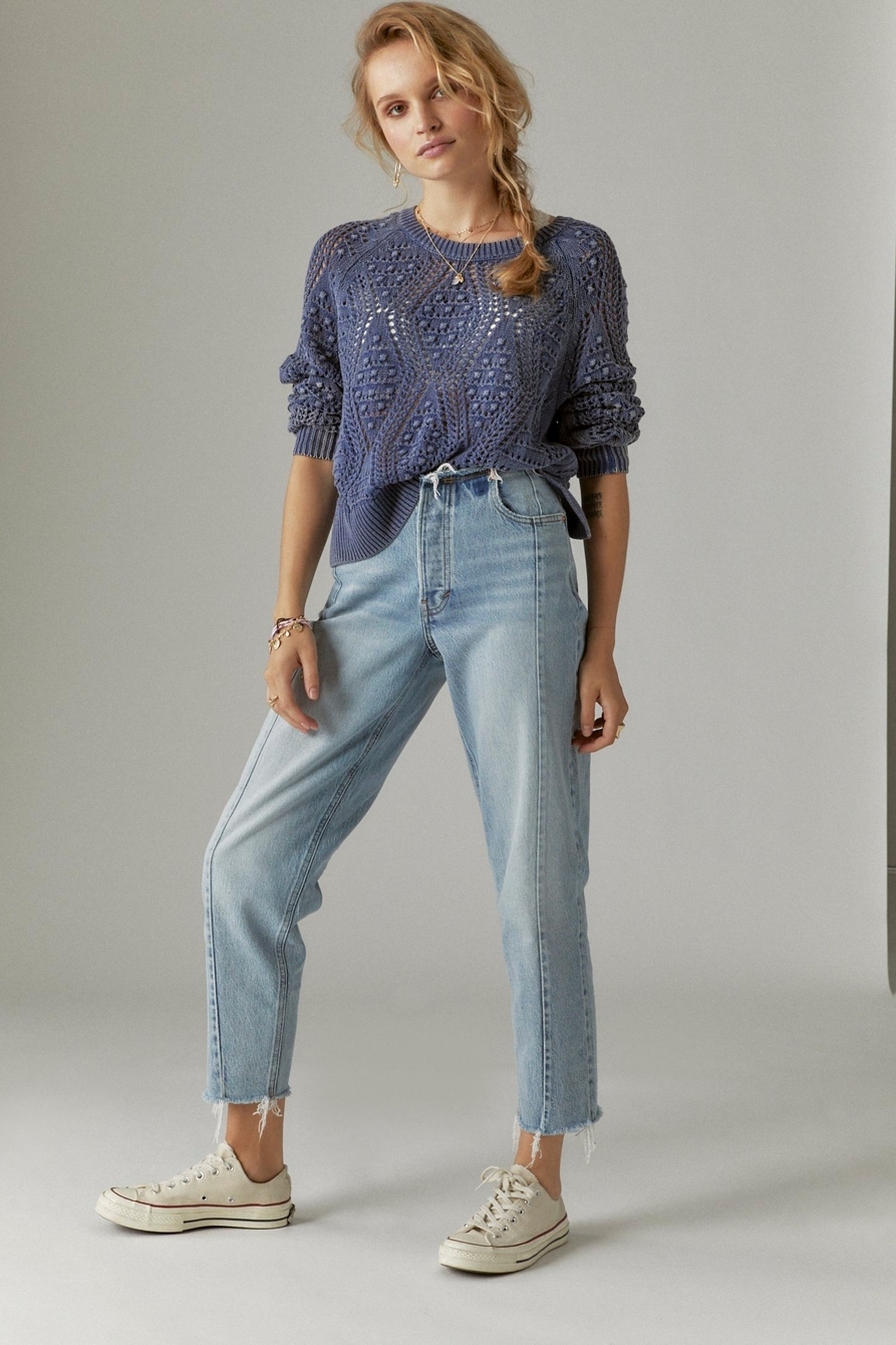 OPEN STITCH PULLOVER SWEATER | Lucky Brand