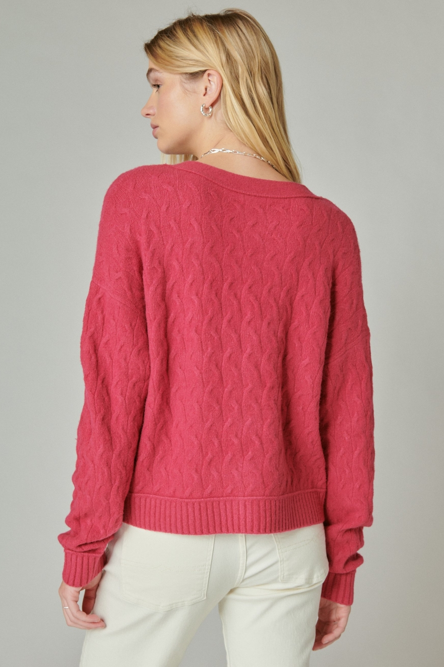 COZY CABLE STITCH CARDIGAN | Lucky Brand