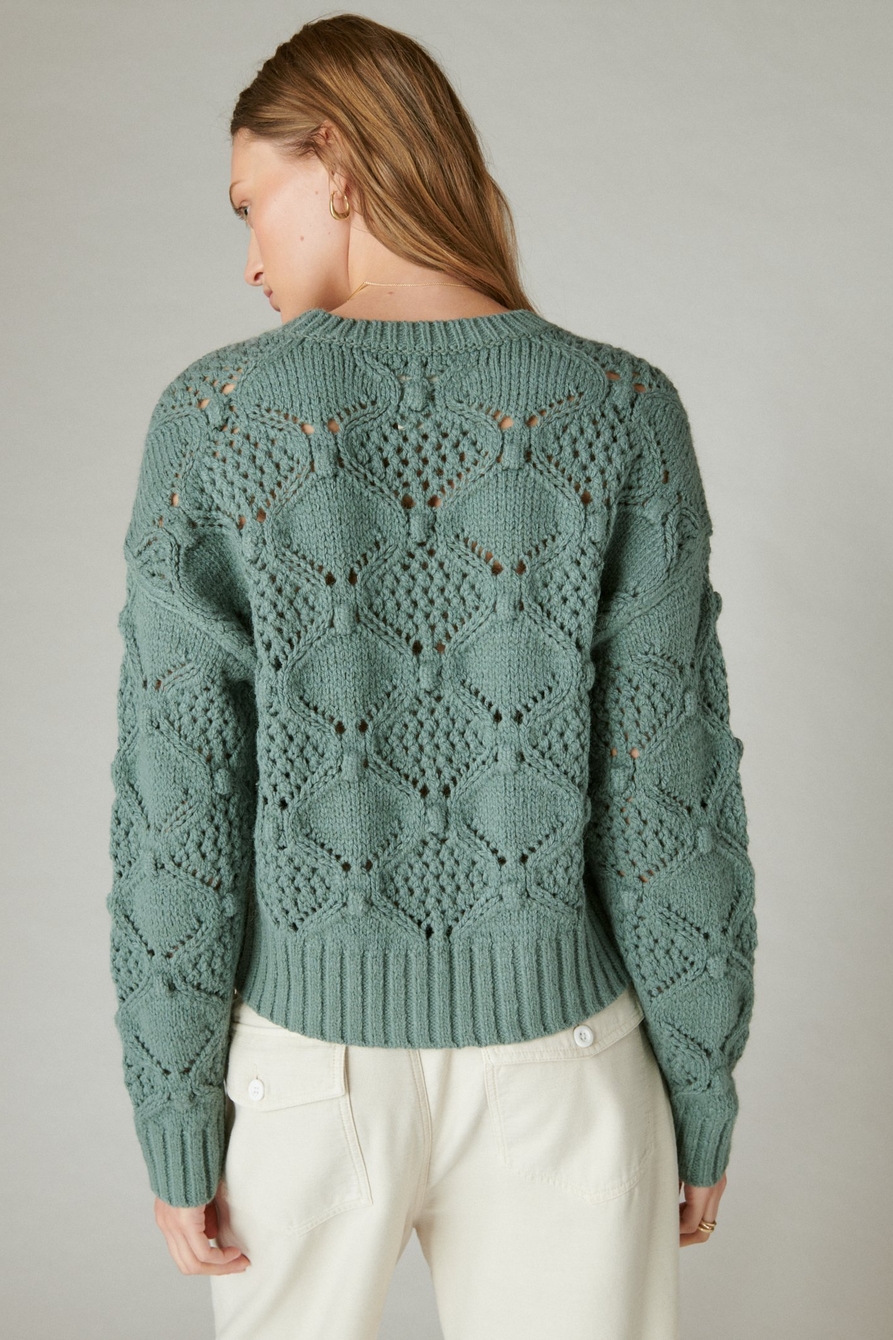 OPEN STITCH PULLOVER SWEATER, image 4