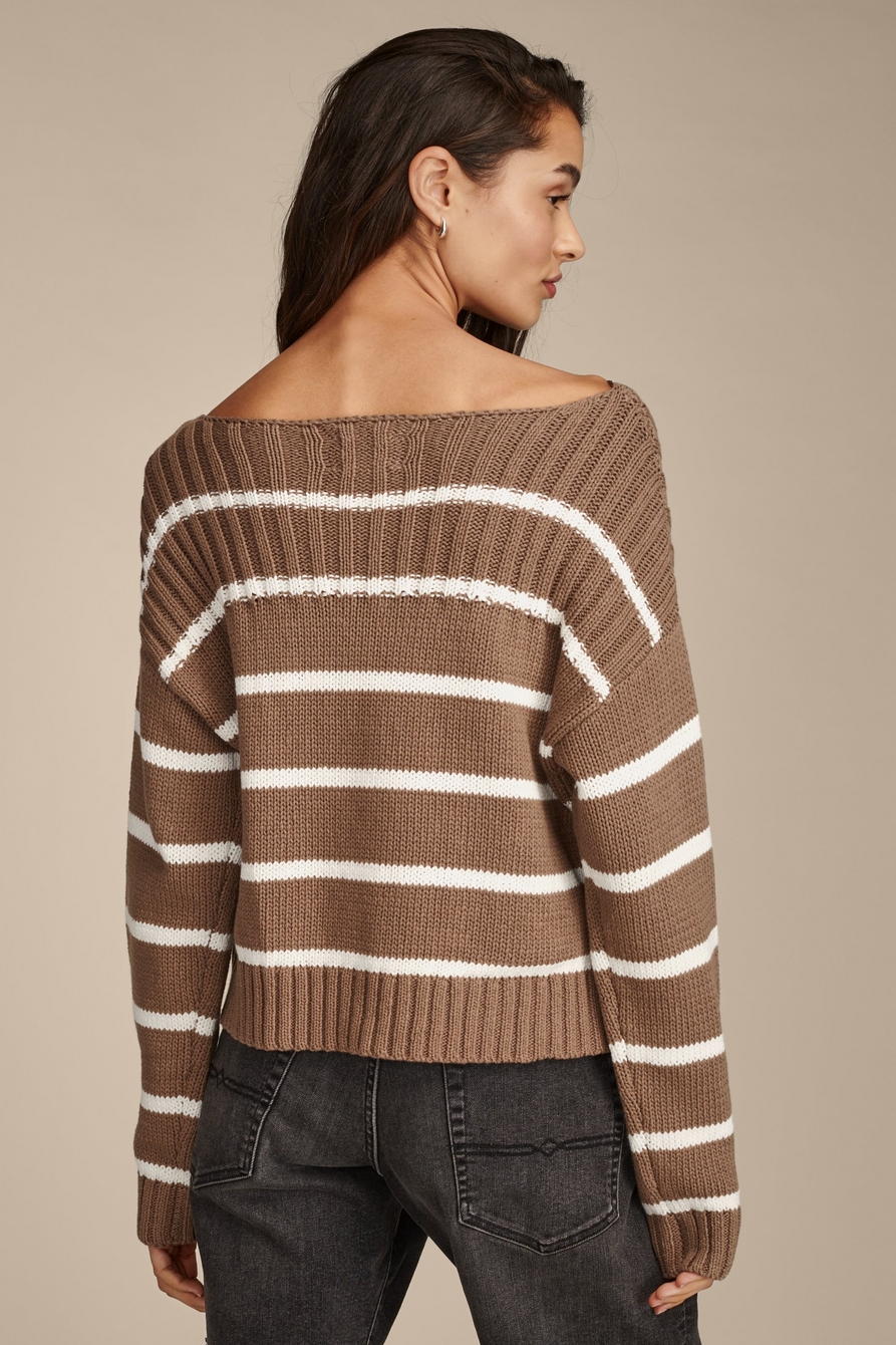 STRIPED PULLOVER SWEATER, image 3