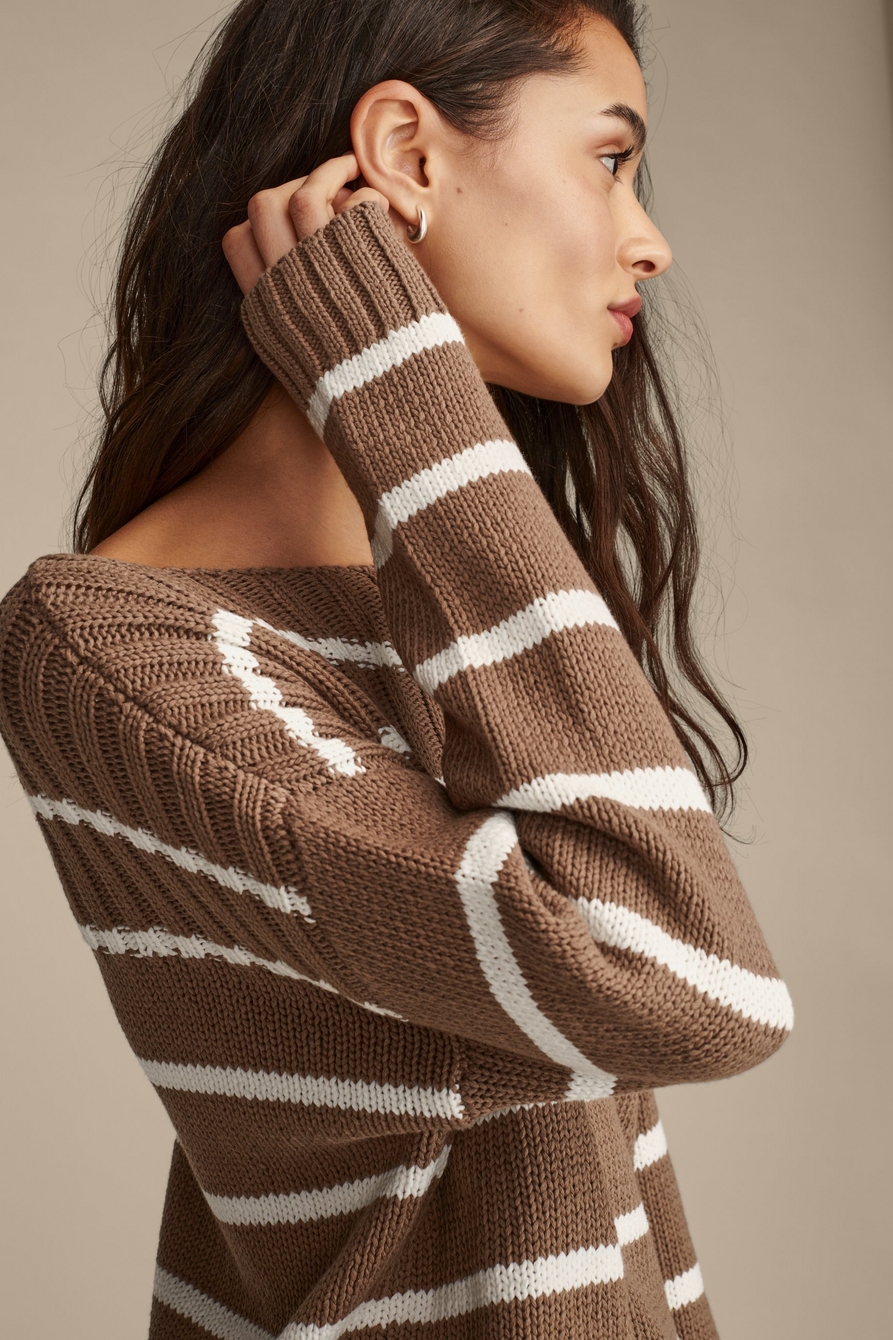 STRIPED PULLOVER SWEATER, image 4