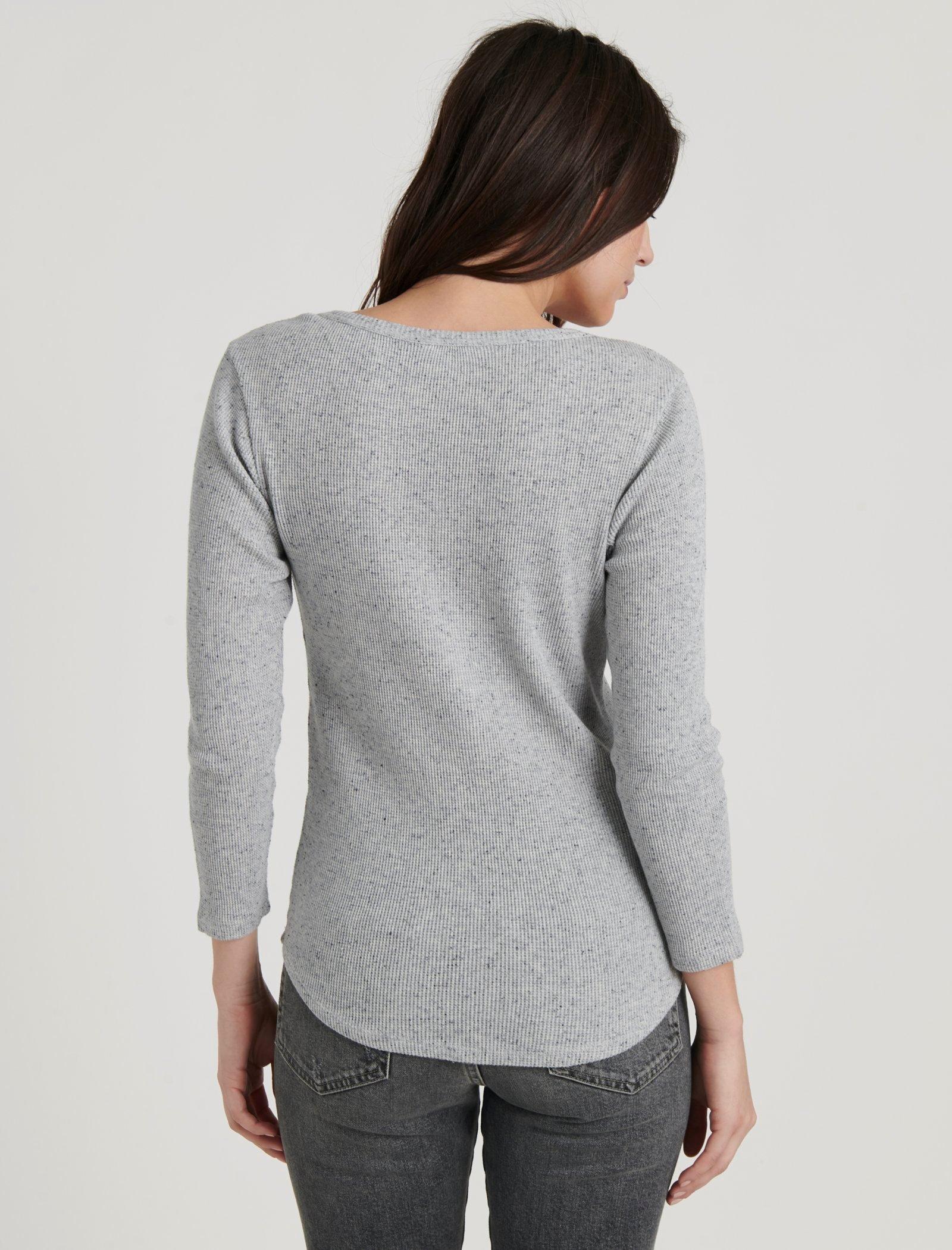 Lucky Brand Plus Size Flare-Sleeve Thermal Top Classic