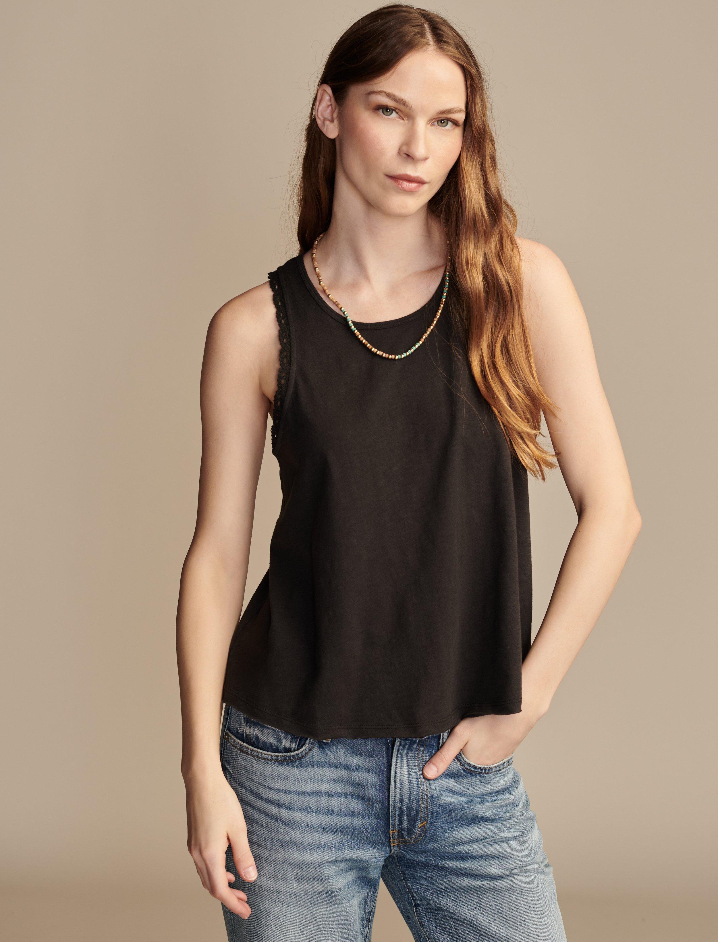 LACE TRIM SWING TANK