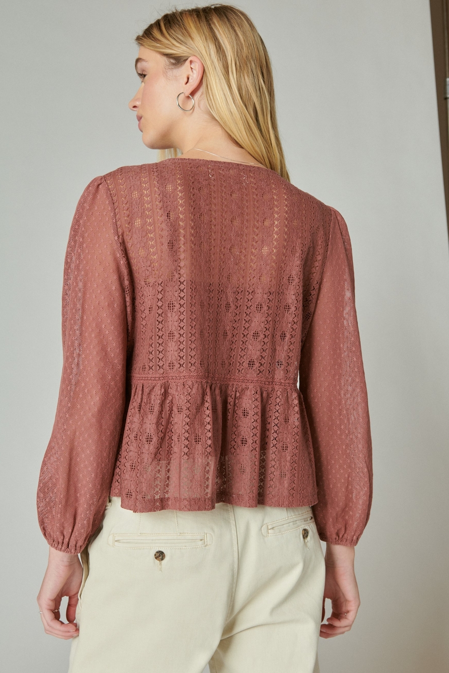 LACE DATE NIGHT TOP, image 3