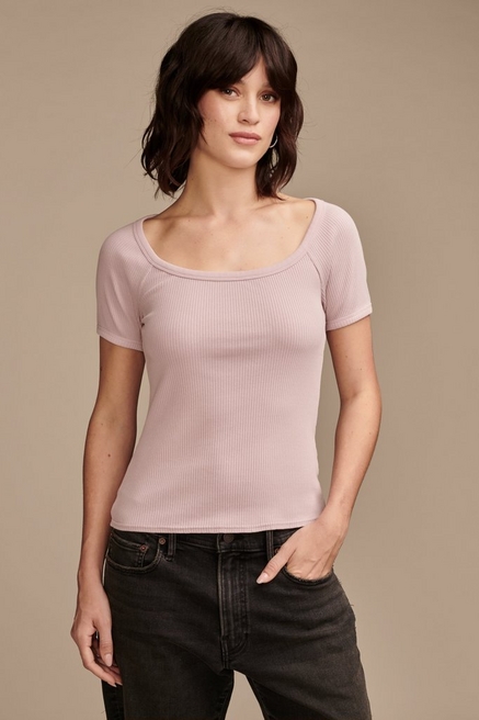 Lucky Brand Ribbed Thermal Top - Women's Shirts/Blouses in Windsor