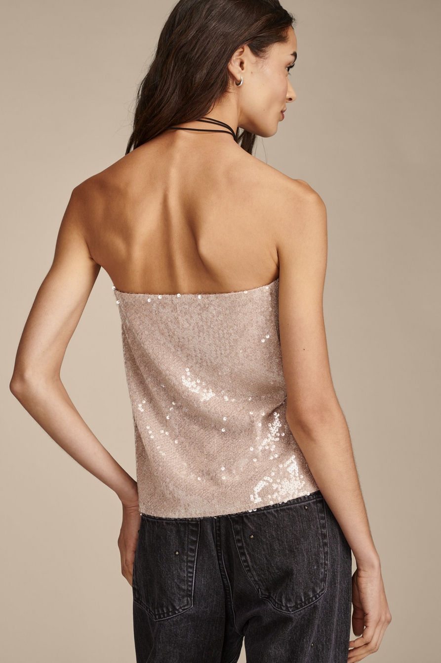 SEQUIN TUBE TOP, image 3