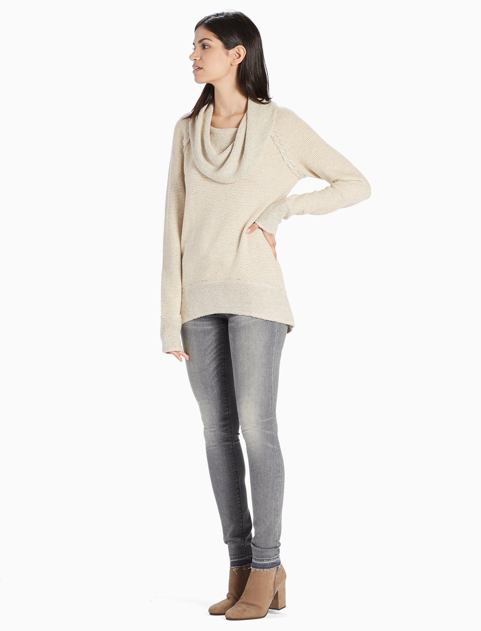 Lucky brand cowl 2025 neck sweater