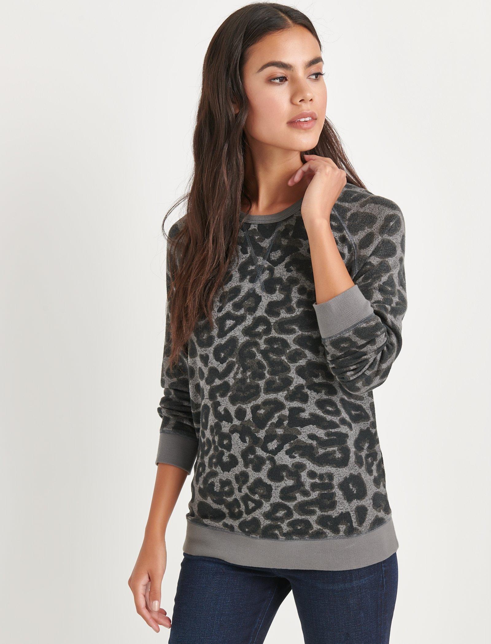 CHEETAH PRINT PULLOVER | Lucky Brand