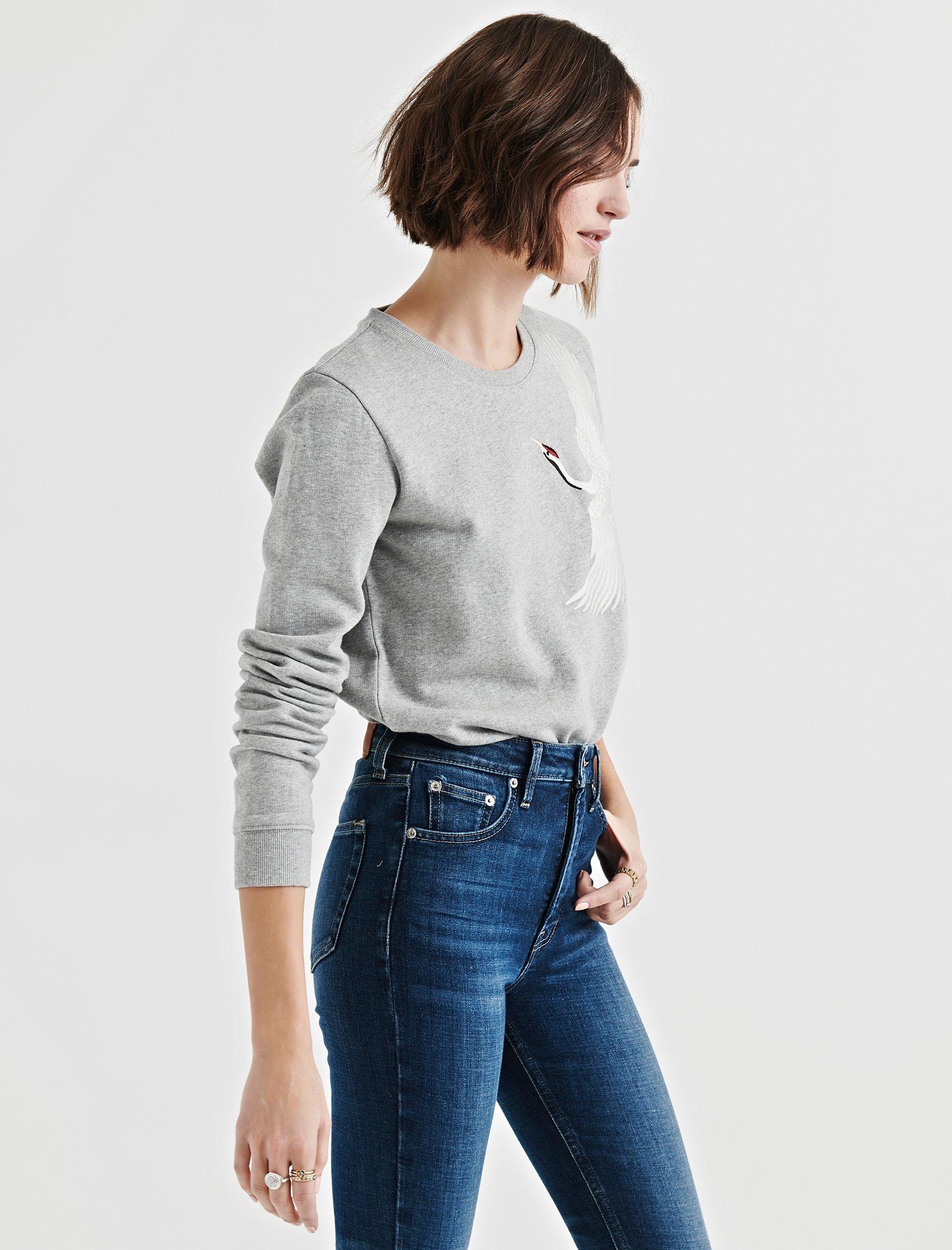 lucky brand crane sweatshirt