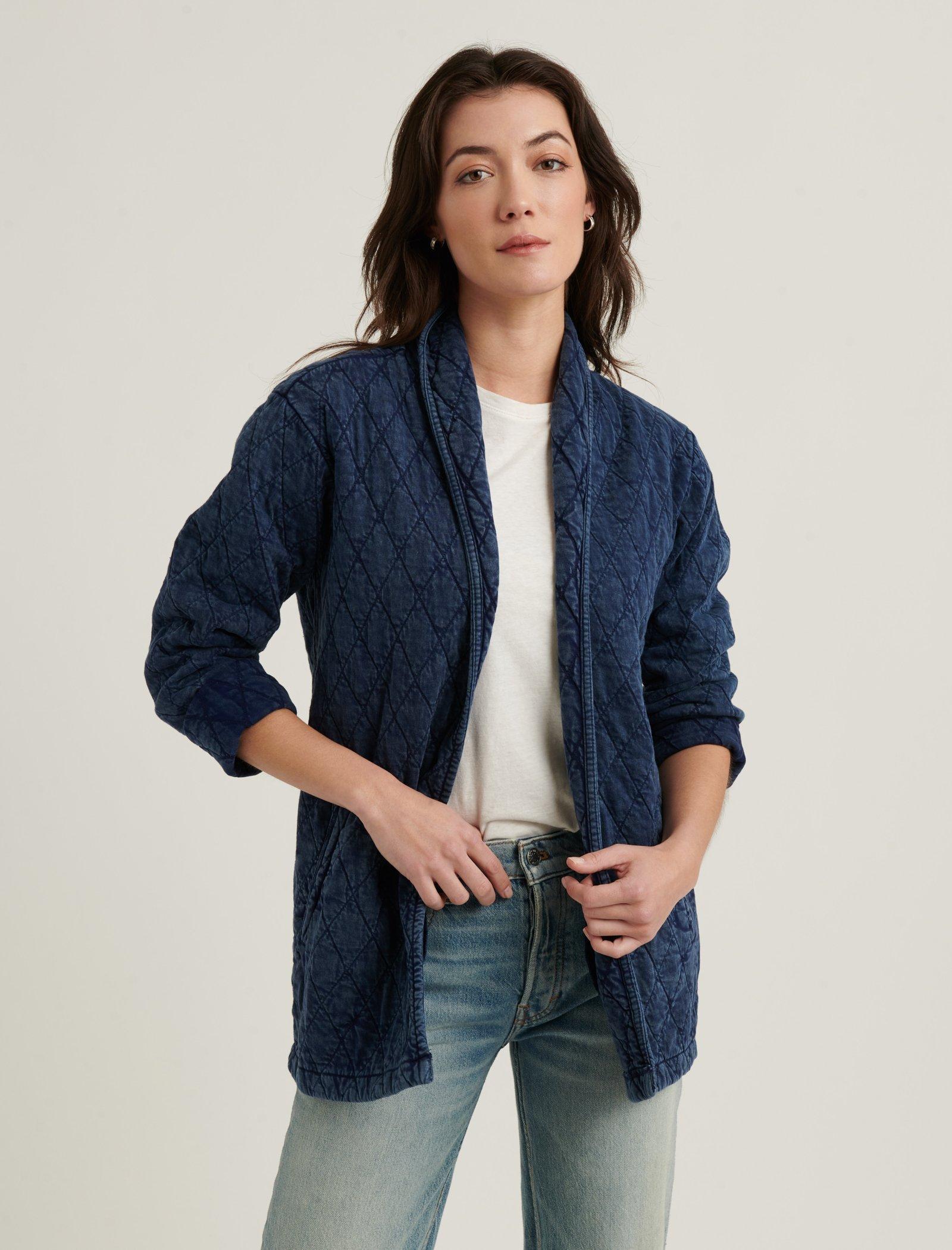 Open Quilted Jacket | Lucky Brand