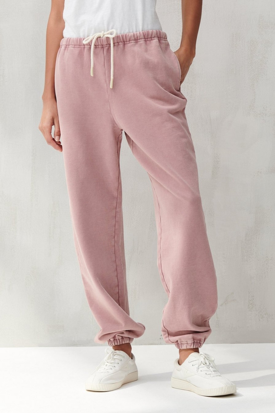 SUEDED TERRY JOGGER, image 5