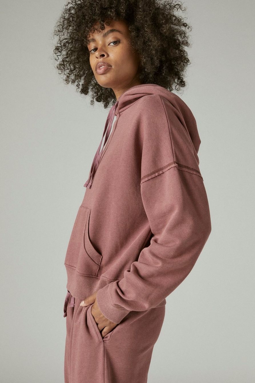 CHILL AT HOME FLEECE HOODIE, image 3