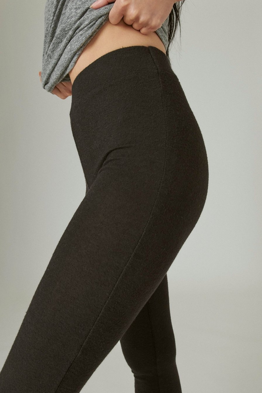 Buy Olive Green Cotton Jersey Lycra Tights Online - W for Woman