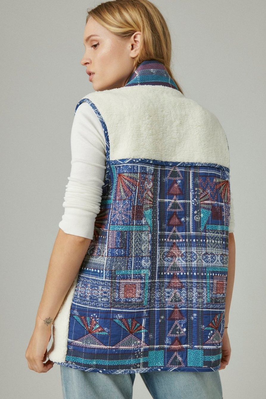 OVERSIZED QUILTED VEST, image 1