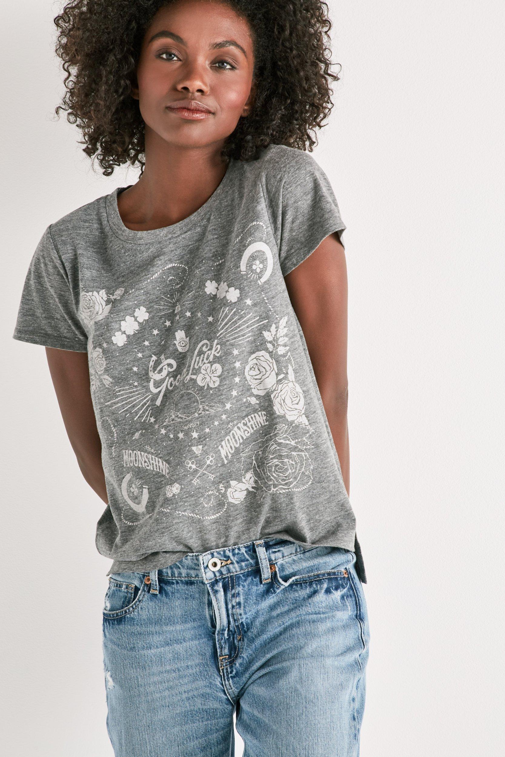 lucky brand bandana tee