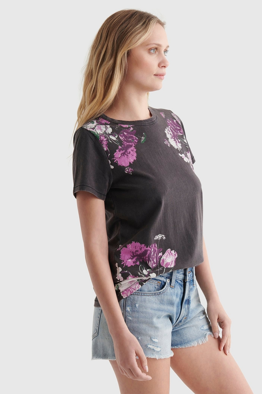 CLASSIC FLORAL-PRINT TEE, image 3