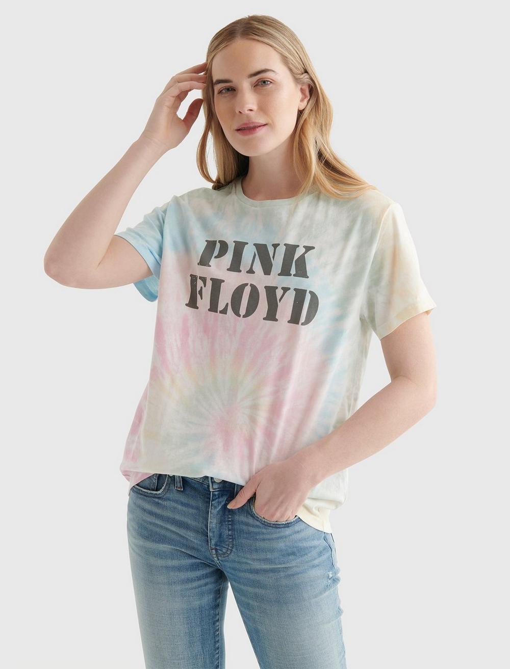 Pink floyd shirt tie dye